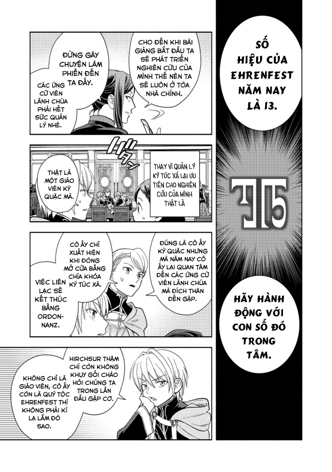 Honzuki No Gekokujou: Dai 4-Bu Kizoku-In No Toshokan O Sukutai! Chapter 5 - Trang 2