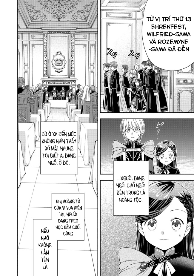 Honzuki No Gekokujou: Dai 4-Bu Kizoku-In No Toshokan O Sukutai! Chapter 5 - Trang 2