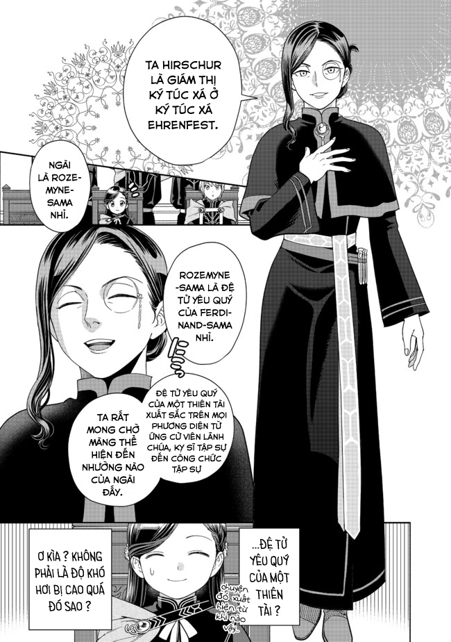 Honzuki No Gekokujou: Dai 4-Bu Kizoku-In No Toshokan O Sukutai! Chapter 4 - Trang 2