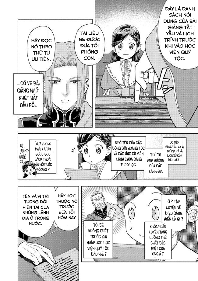 Honzuki No Gekokujou: Dai 4-Bu Kizoku-In No Toshokan O Sukutai! Chapter 1 - Trang 2