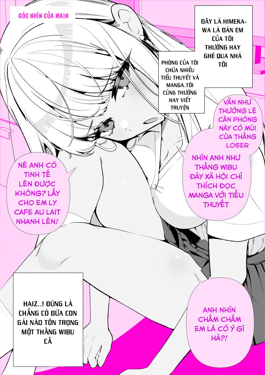 Himekawa-San Người Rất Rất Rất Thích Senpai Của Mình Là Cô Nàng Gyaru Máu M Chapter 1 - Trang 2