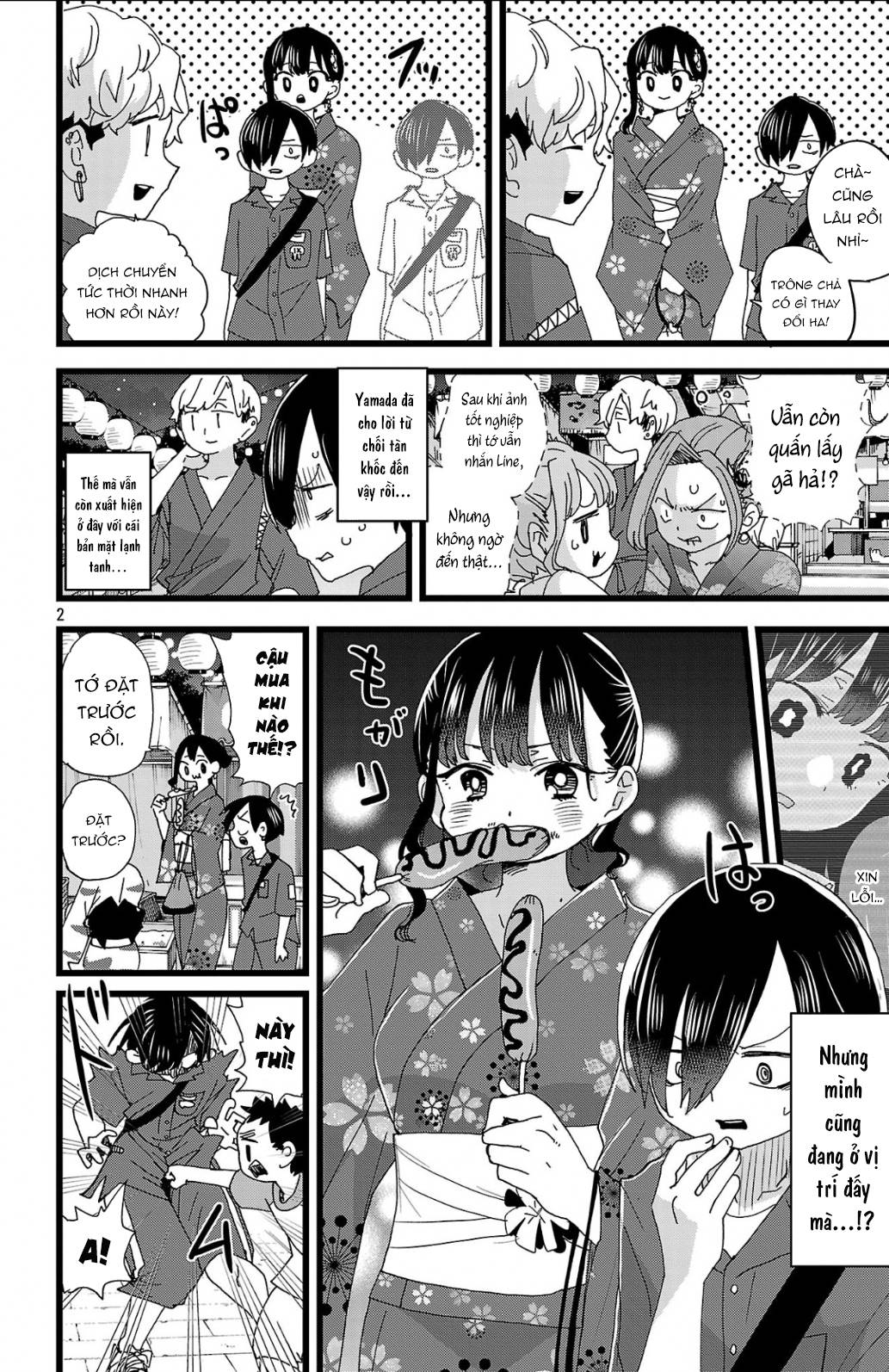 Boku No Kokoro Yabai Yatsu Chapter 146 - Trang 2