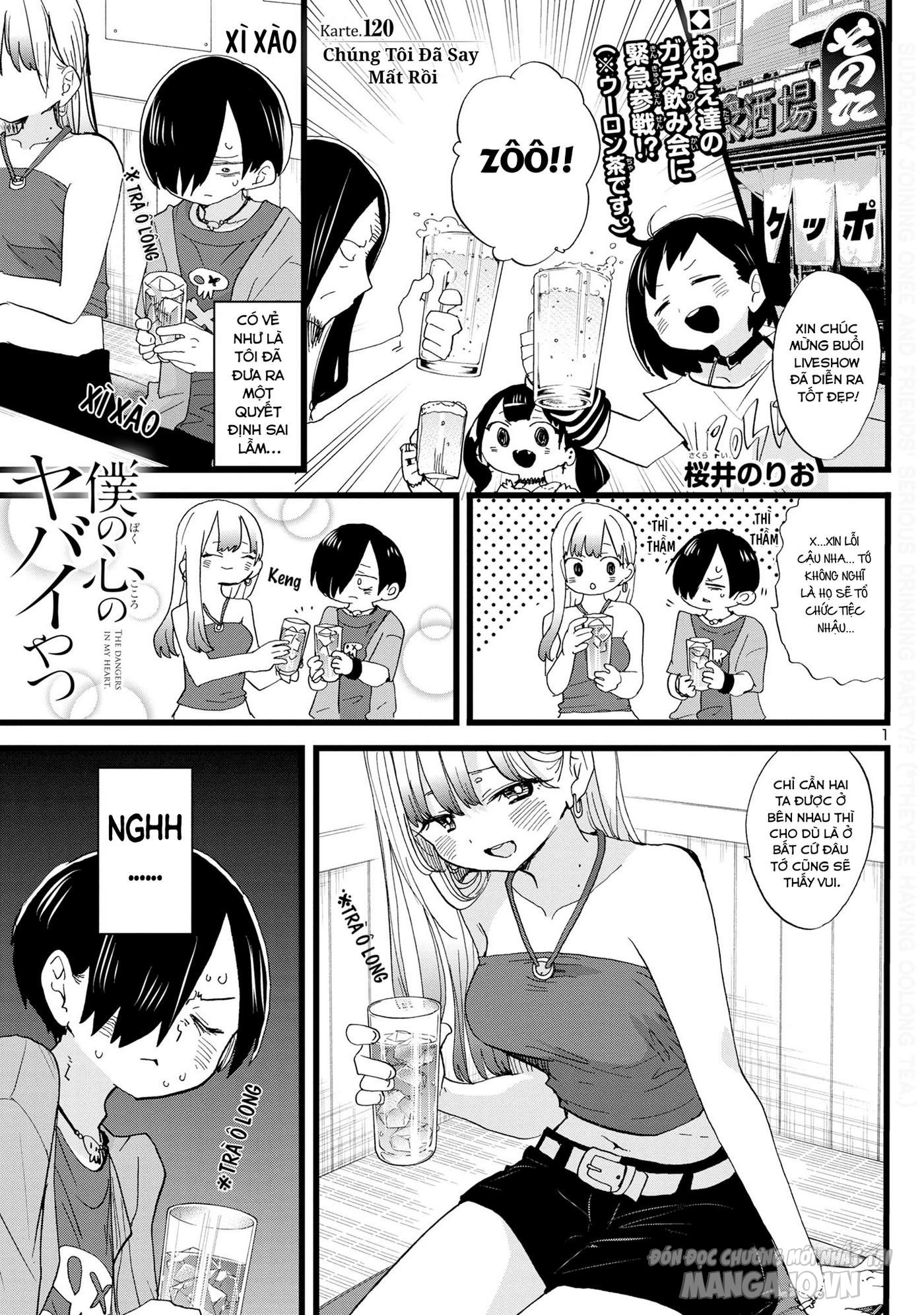 Boku No Kokoro Yabai Yatsu Chapter 120 - Trang 2