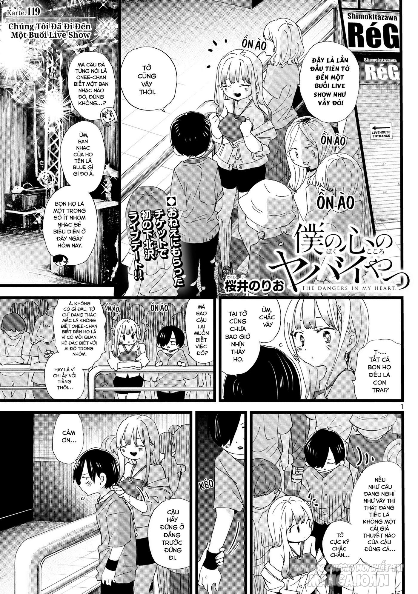 Boku No Kokoro Yabai Yatsu Chapter 119 - Trang 2