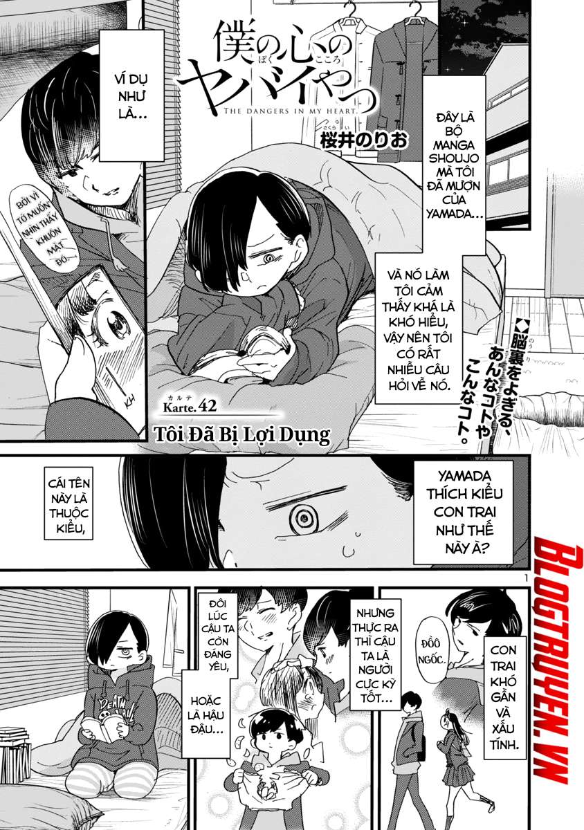 Boku No Kokoro Yabai Yatsu Chapter 42 - Trang 2