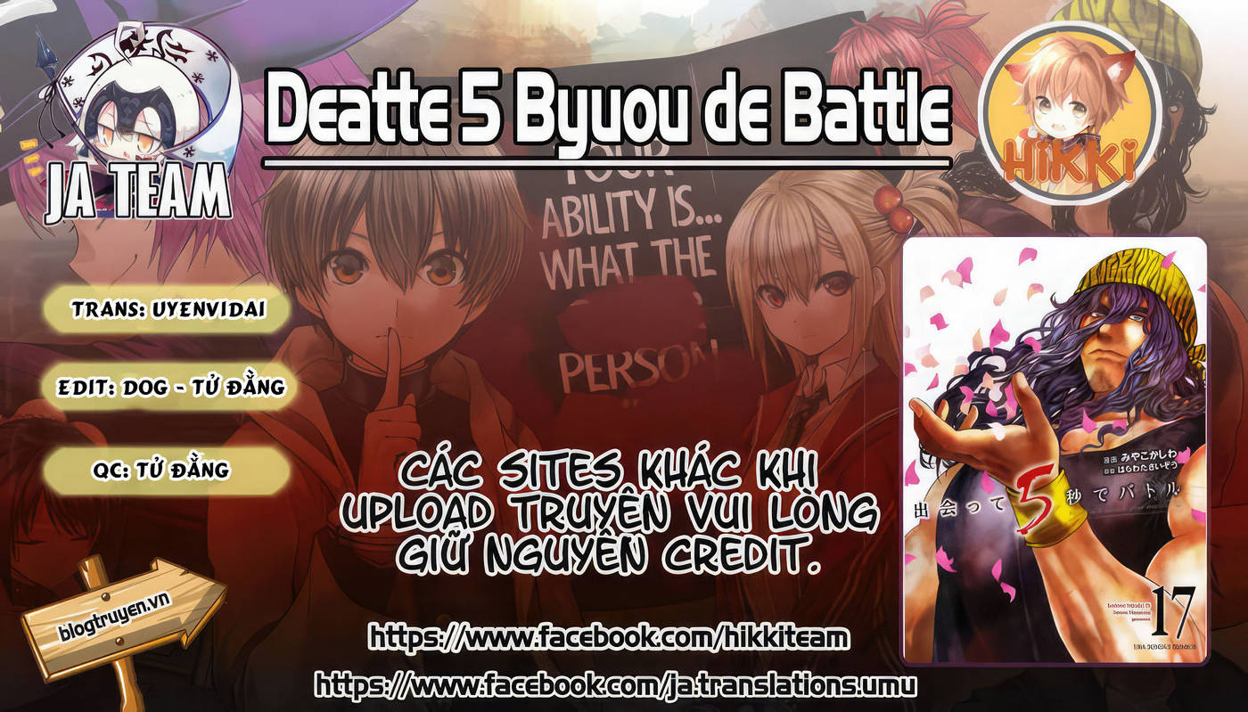 Deatte 5 Byou De Battle Chapter 180 - Trang 2