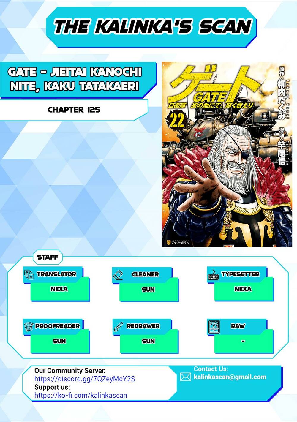 Gate – Jietai Kare No Chi Nite, Kaku Tatakeri Chapter 125 - Trang 2