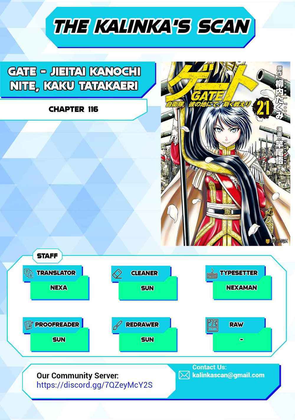 Gate – Jietai Kare No Chi Nite, Kaku Tatakeri Chapter 116 - Trang 2