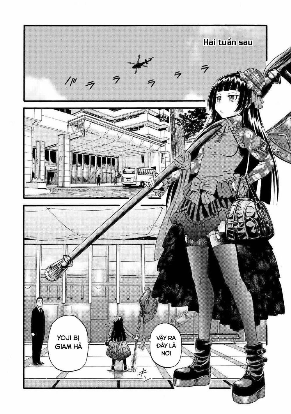 Gate – Jietai Kare No Chi Nite, Kaku Tatakeri Chapter 107 - Trang 2