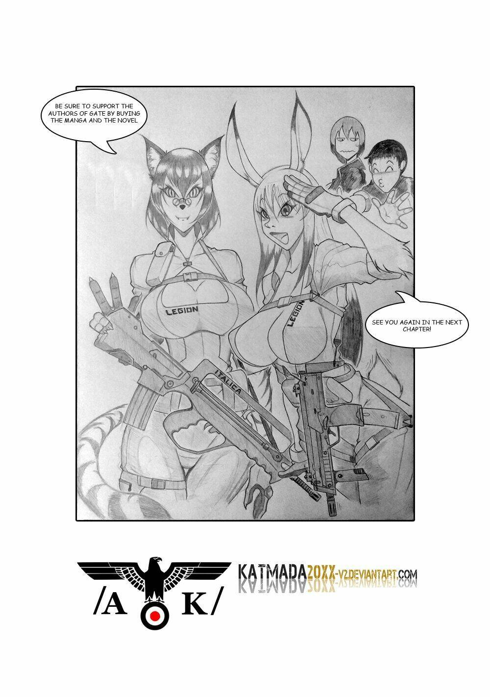 Gate – Jietai Kare No Chi Nite, Kaku Tatakeri Chapter 67 - Trang 2