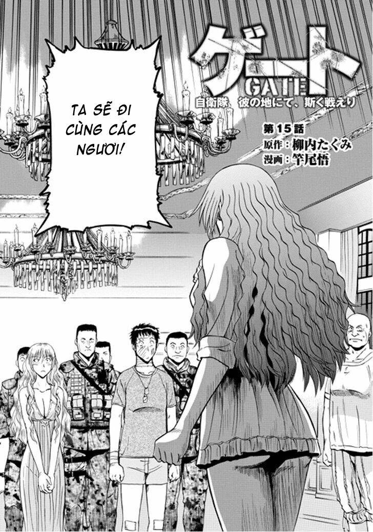 Gate – Jietai Kare No Chi Nite, Kaku Tatakeri Chapter 15 - Trang 2