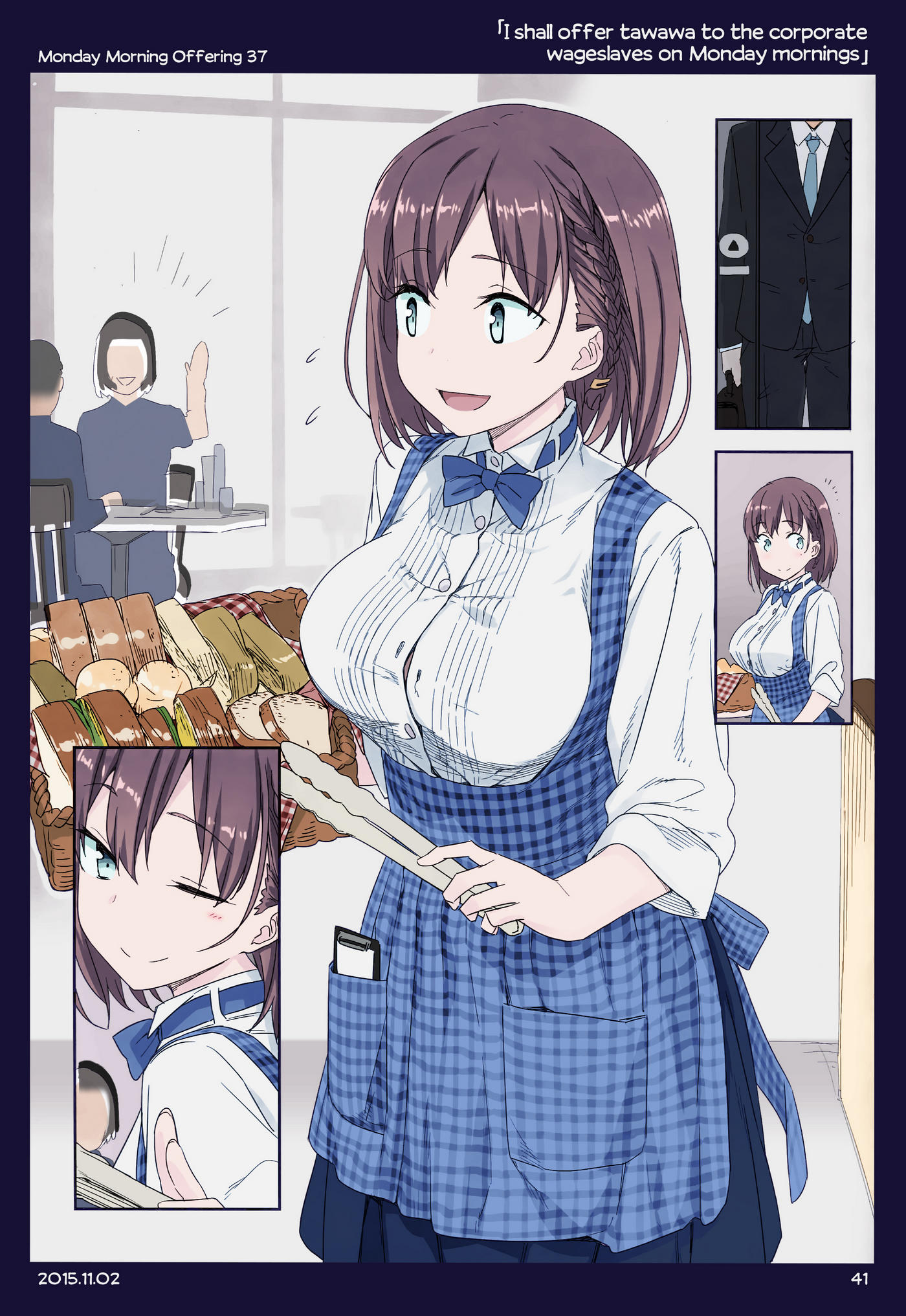 Getsuyoubi No Tawawa Chapter 100 - Trang 2