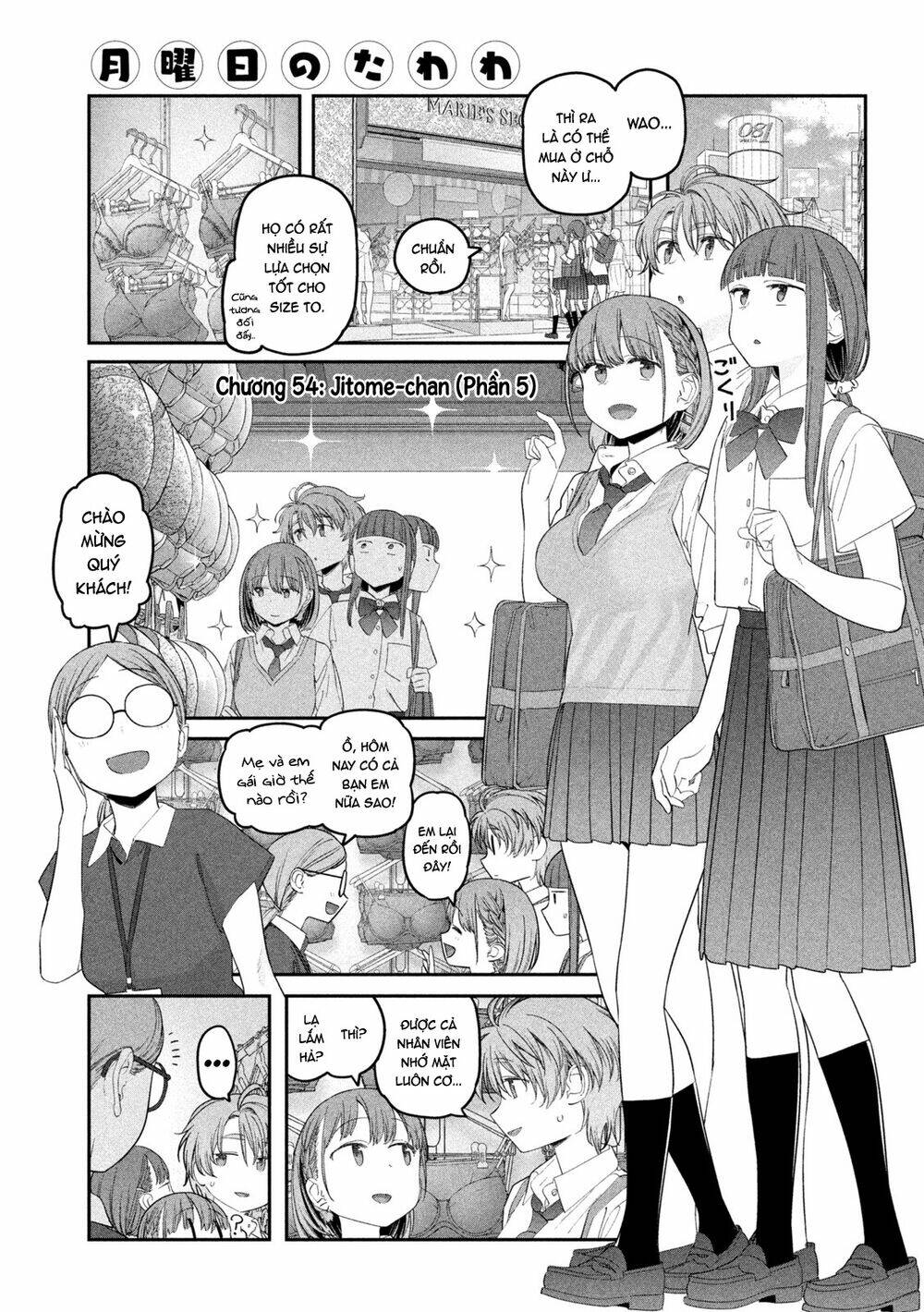 Getsuyoubi No Tawawa Chapter 54 - Trang 2