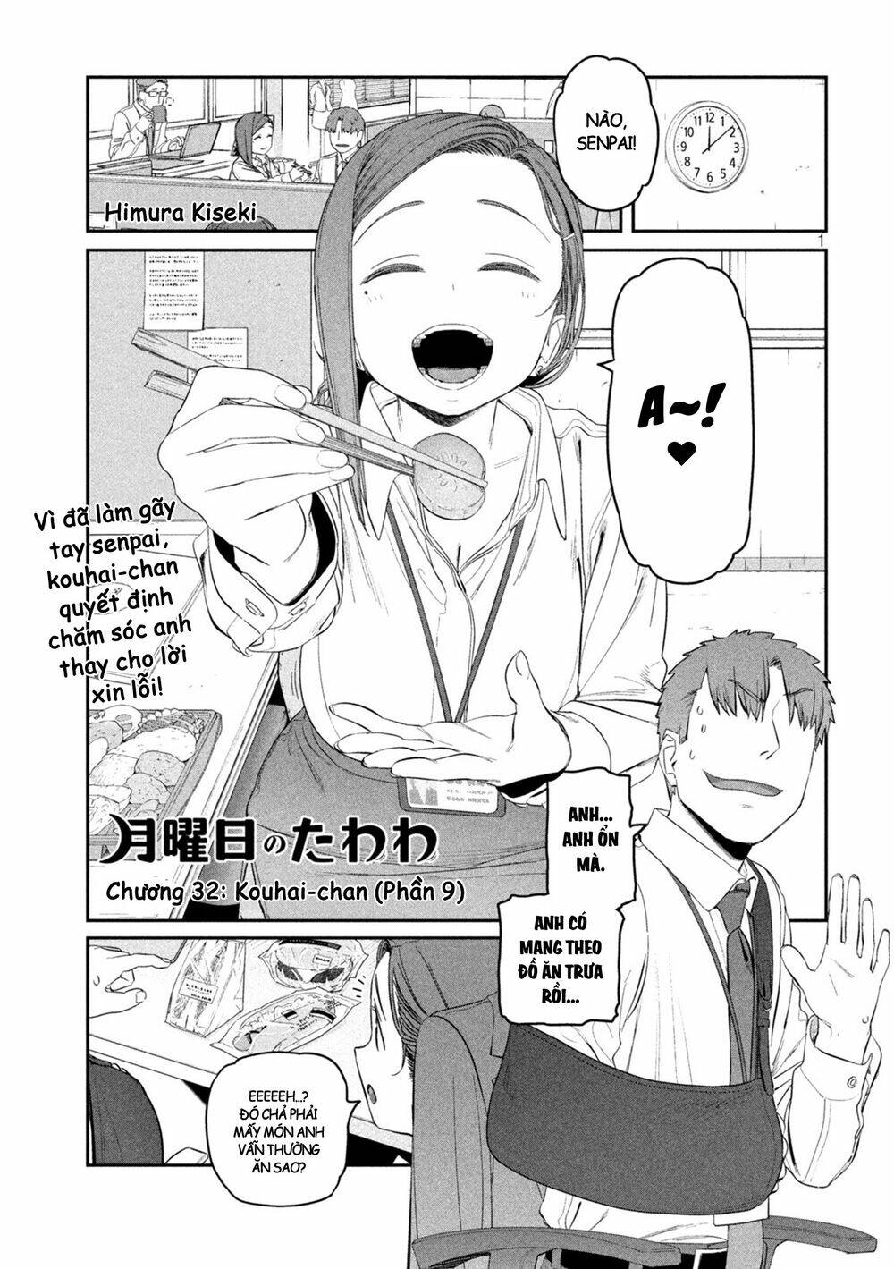 Getsuyoubi No Tawawa Chapter 32 - Trang 2