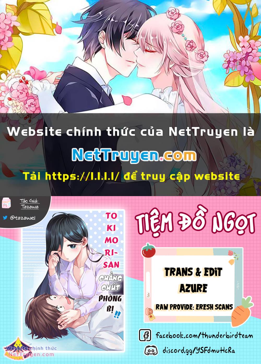 Tokimori-San Chẳng Chút Phòng Bị!! Chapter 37 - Trang 2