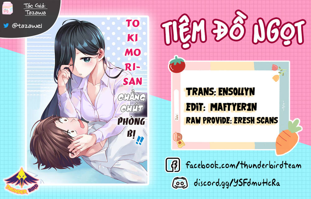 Tokimori-San Chẳng Chút Phòng Bị!! Chapter 34 - Trang 2