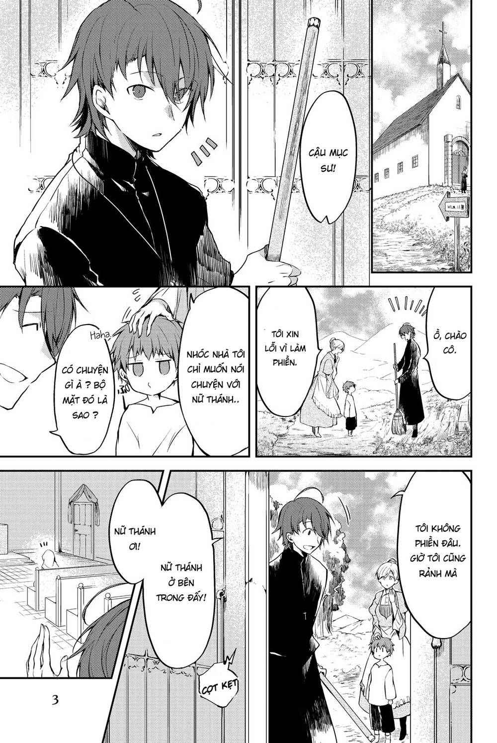 Shiro Seijo To Kuro Bokushi Chapter 1 - Trang 2