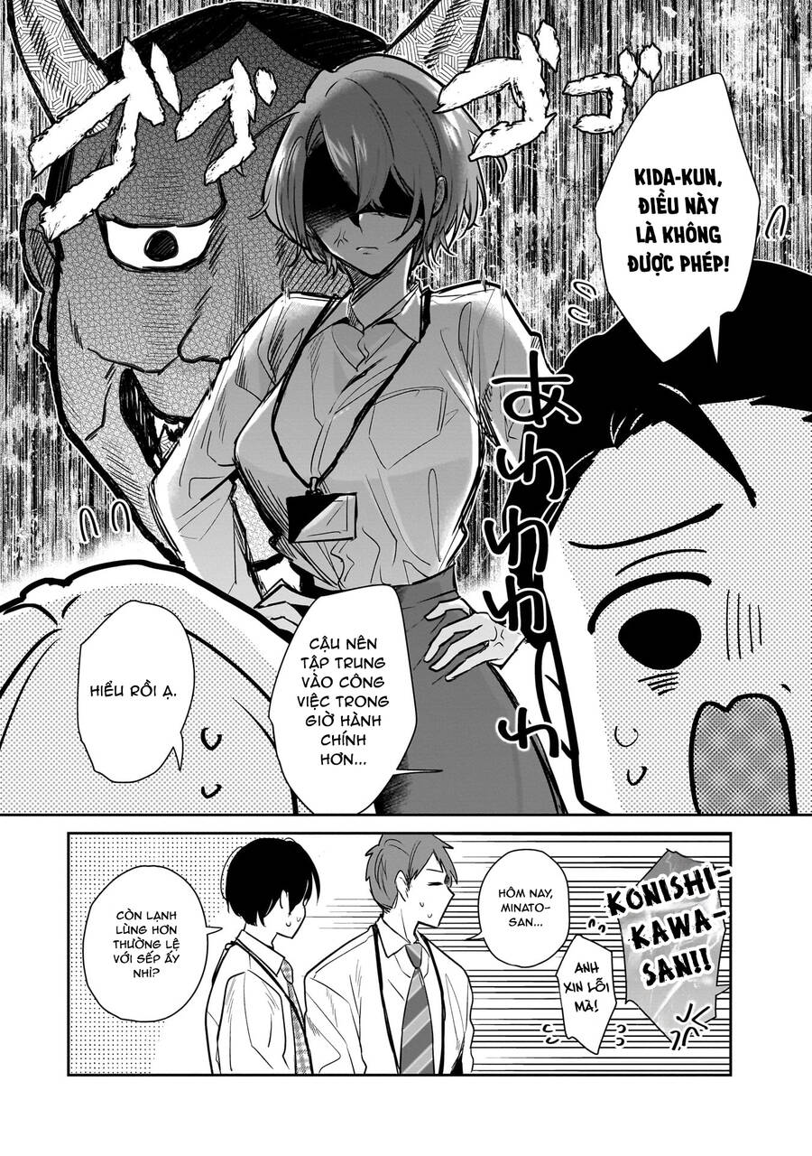 Misato Có Hơi Lạnh Lùng Với Người Sếp Của Cô Ấy Chapter 3 - Trang 2