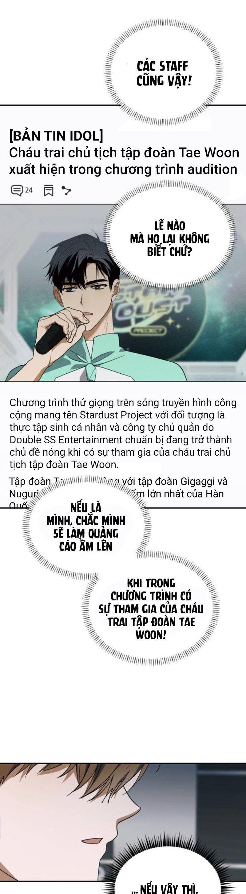 Tôi Trở Thành Thành Viên Trẻ Tuổi Nhất Nhóm Nhạc Idol Nam Chapter 24 - Trang 2