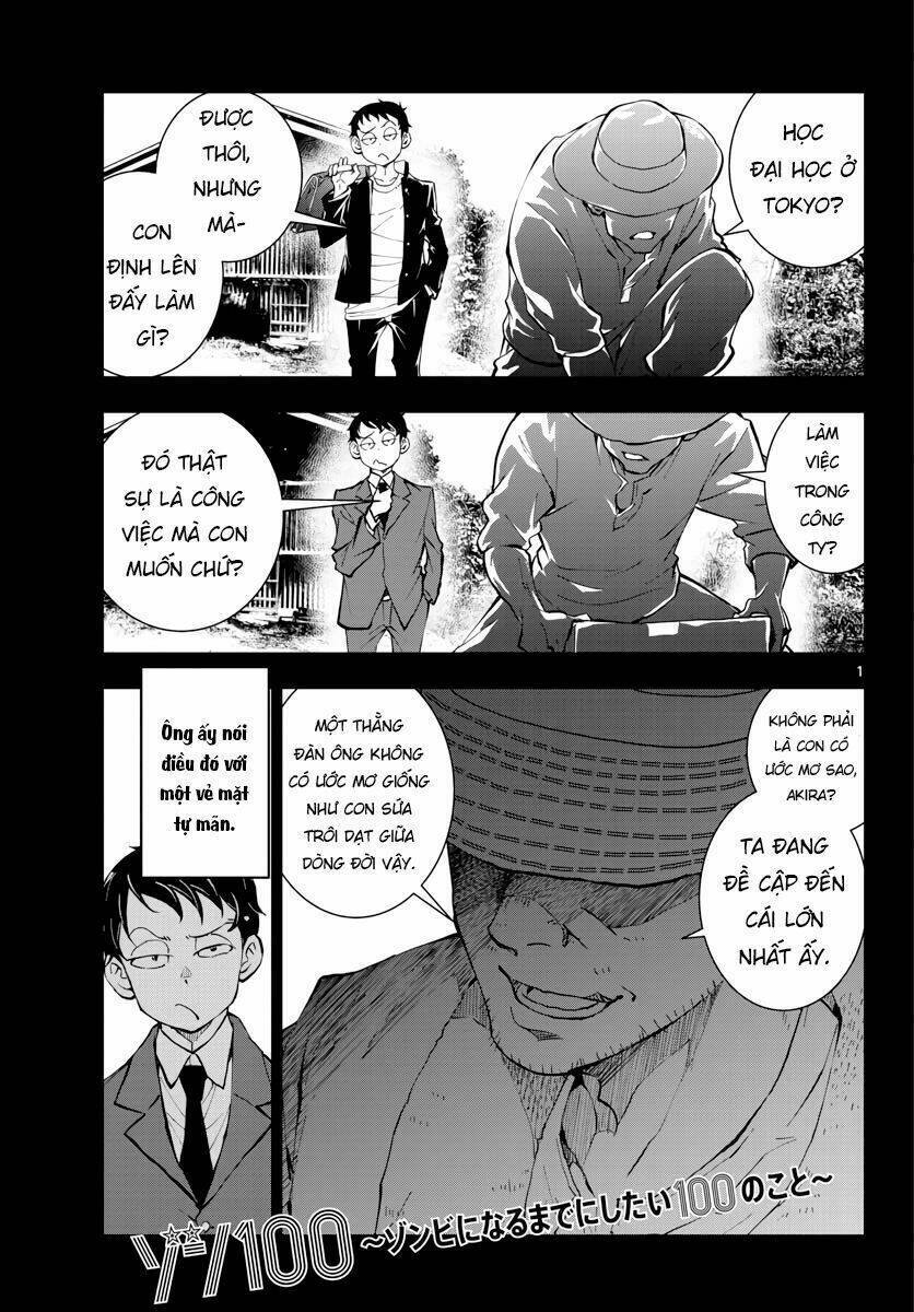 Zombie 100 ~ 100 Điều Tôi Sẽ Làm Trước Khi Trở Thành Zombie~ Chapter 14 - Trang 2