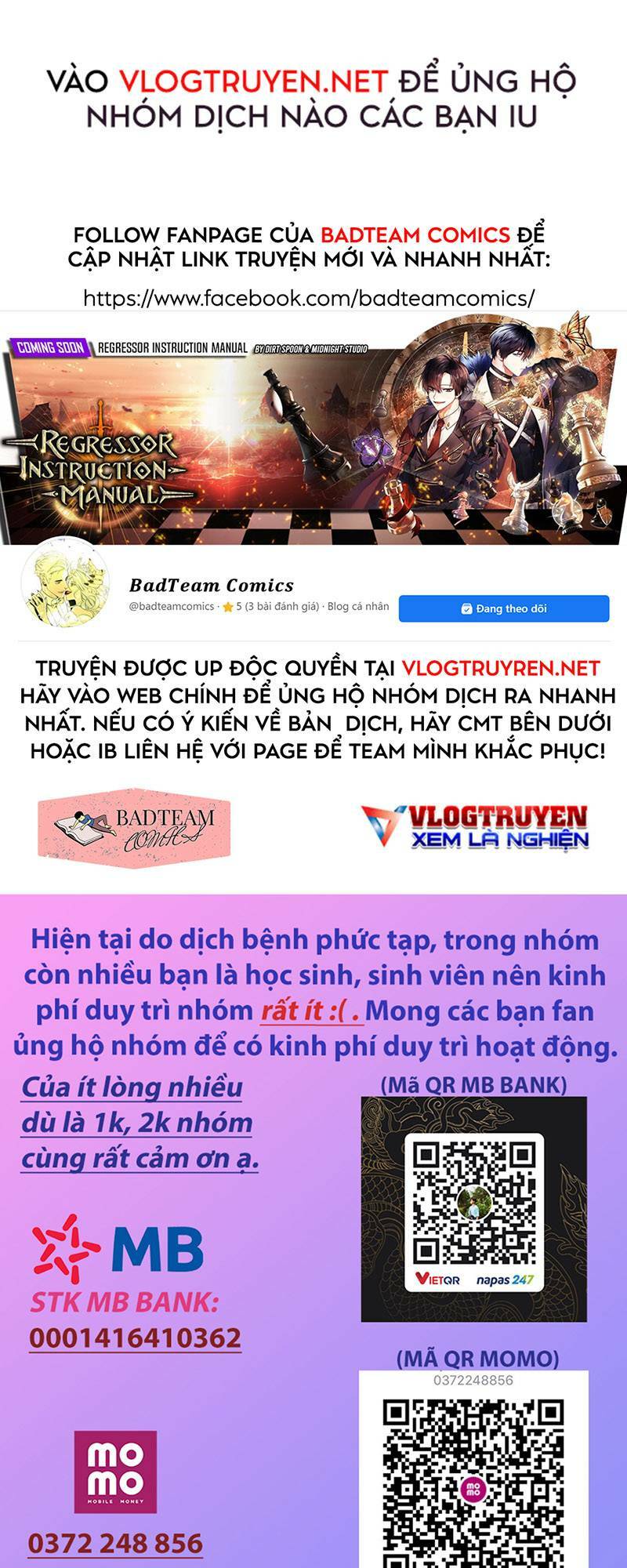 Tàn Tinh Tái Thế Chapter 1 - Trang 2