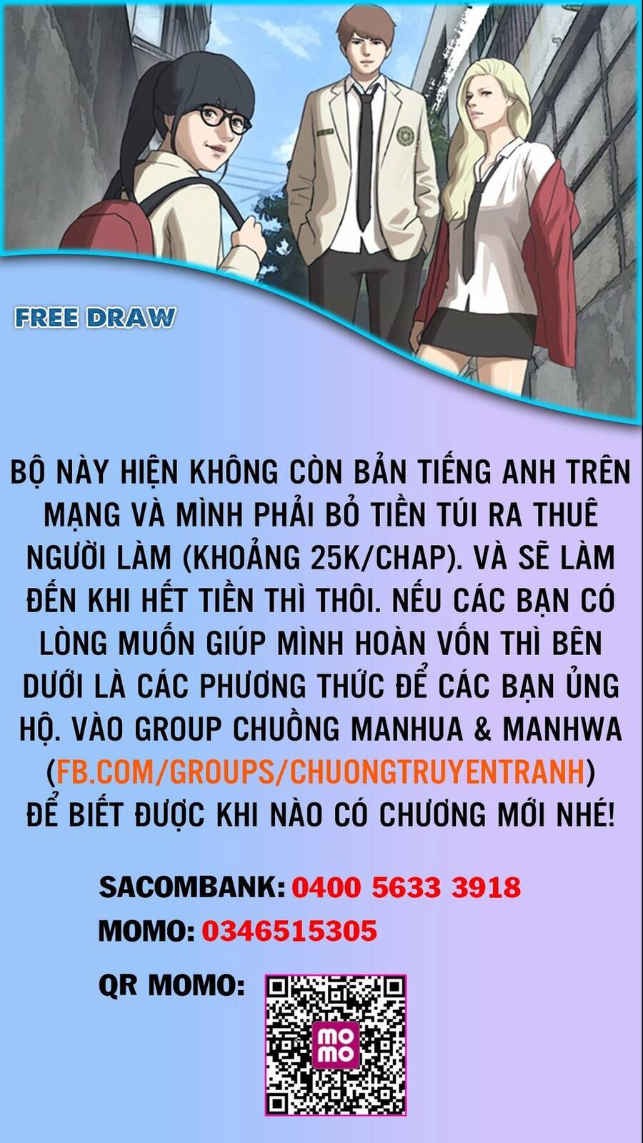 Free Draw Chapter 70 - Trang 2