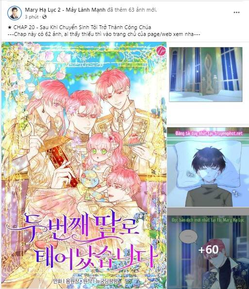 Tôi Được Sinh Ra Là Con Gái Thứ Hai Chapter 20.1 - Trang 2