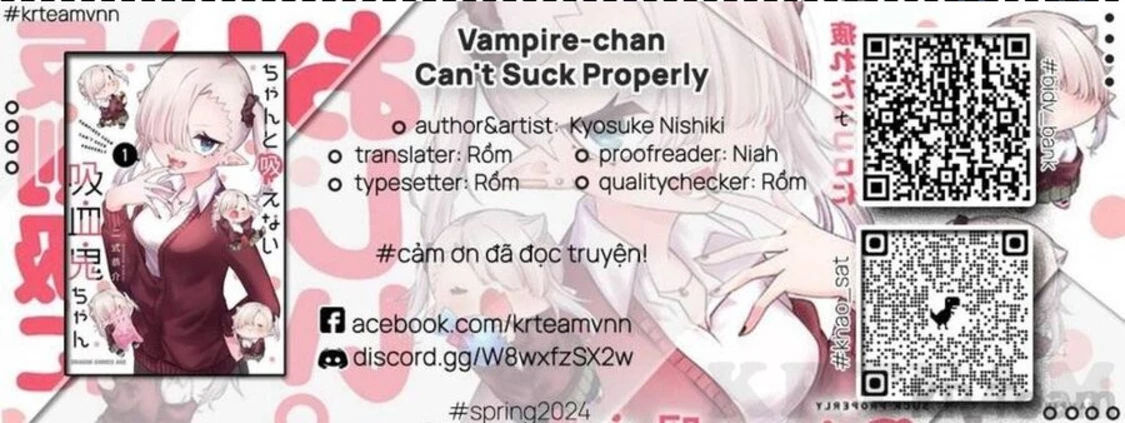 Vampire-Chan Can’T Suck Properly Chapter 50 - Trang 2