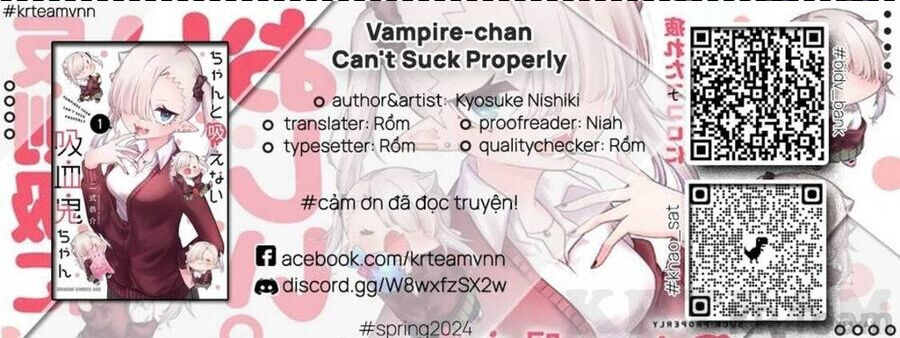 Vampire-Chan Can’T Suck Properly Chapter 44 - Trang 2