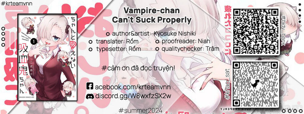 Vampire-Chan Can’T Suck Properly Chapter 35 - Trang 2