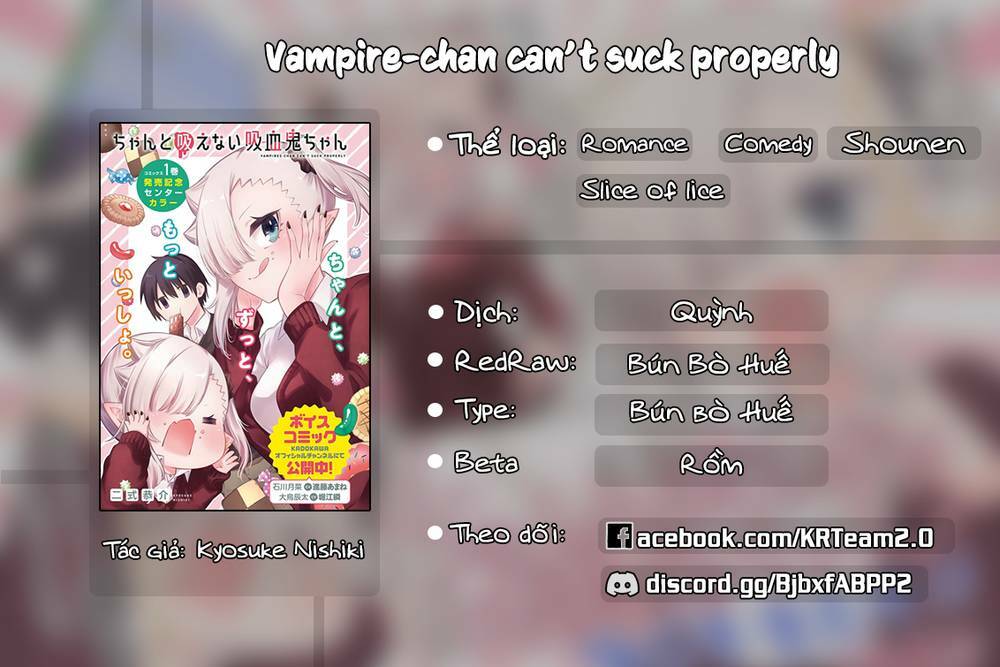 Vampire-Chan Can’T Suck Properly Chapter 21 - Trang 2