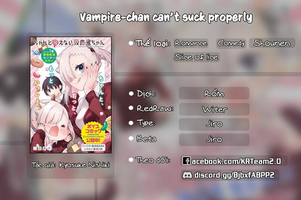 Vampire-Chan Can’T Suck Properly Chapter 18 - Trang 2