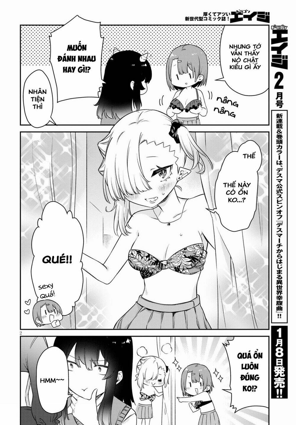 Vampire-Chan Can’T Suck Properly Chapter 16 - Trang 2