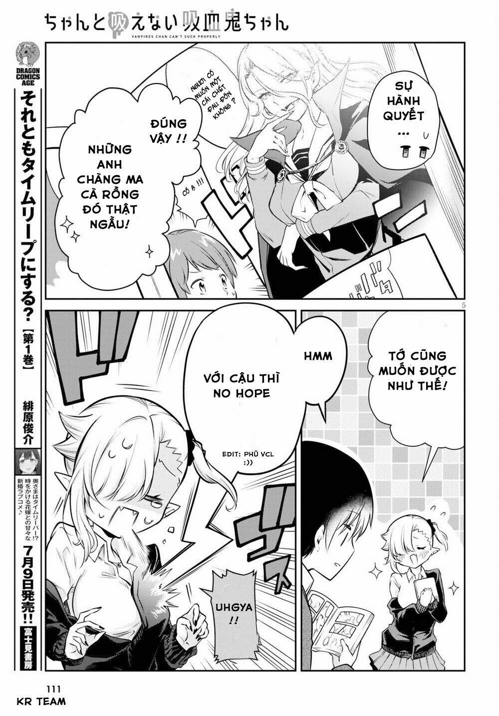 Vampire-Chan Can’T Suck Properly Chapter 4 - Trang 2