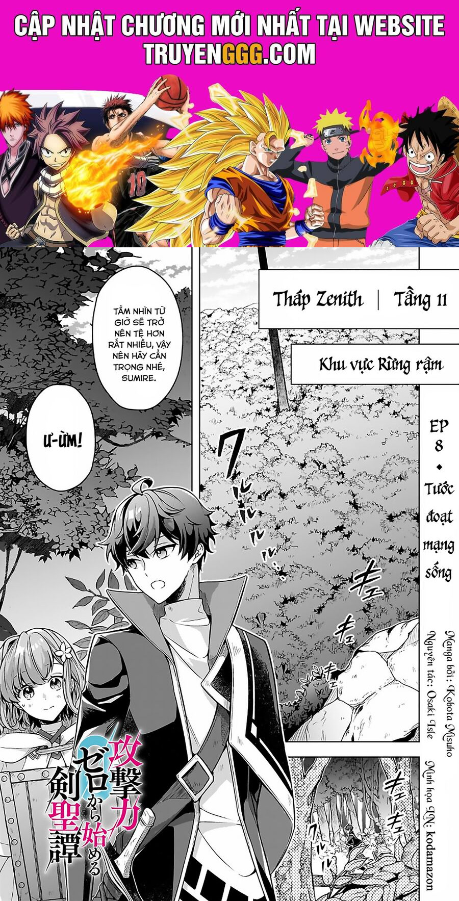 Kougekiryoku Zero Kara Hajimeru Kenseitan Chapter 8.1 - Trang 2