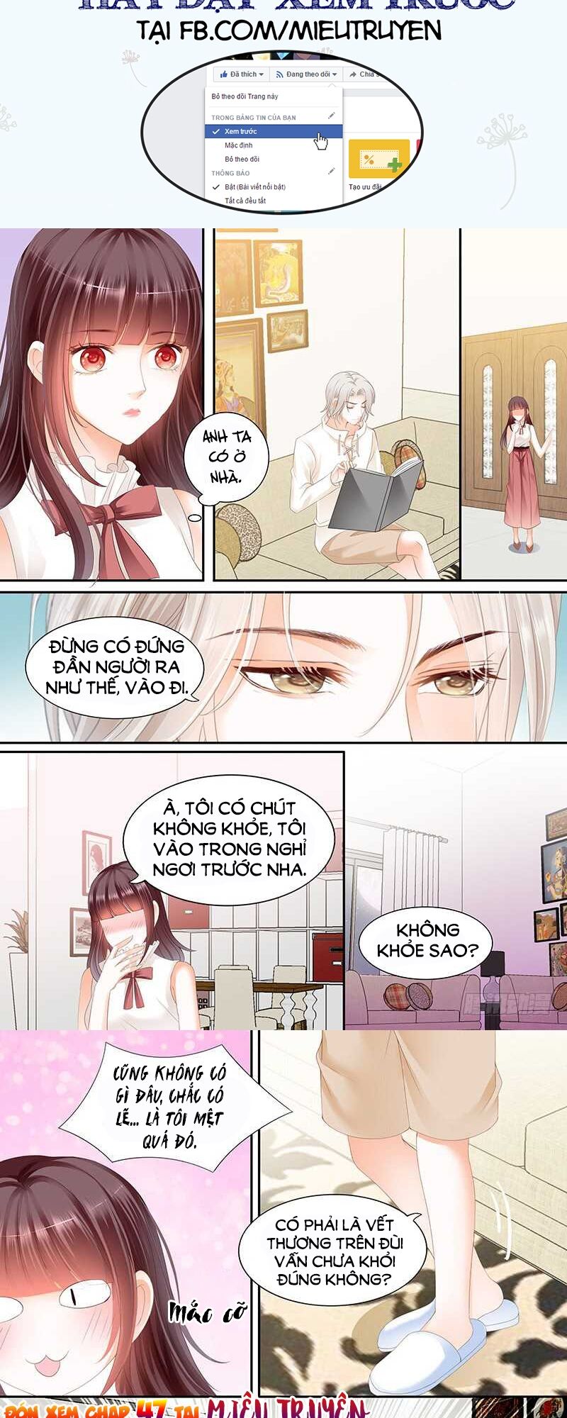 Lóe Thiểm Hôn Kiều Thê Mơ Tưởng Trốn Chapter 46 - Trang 2