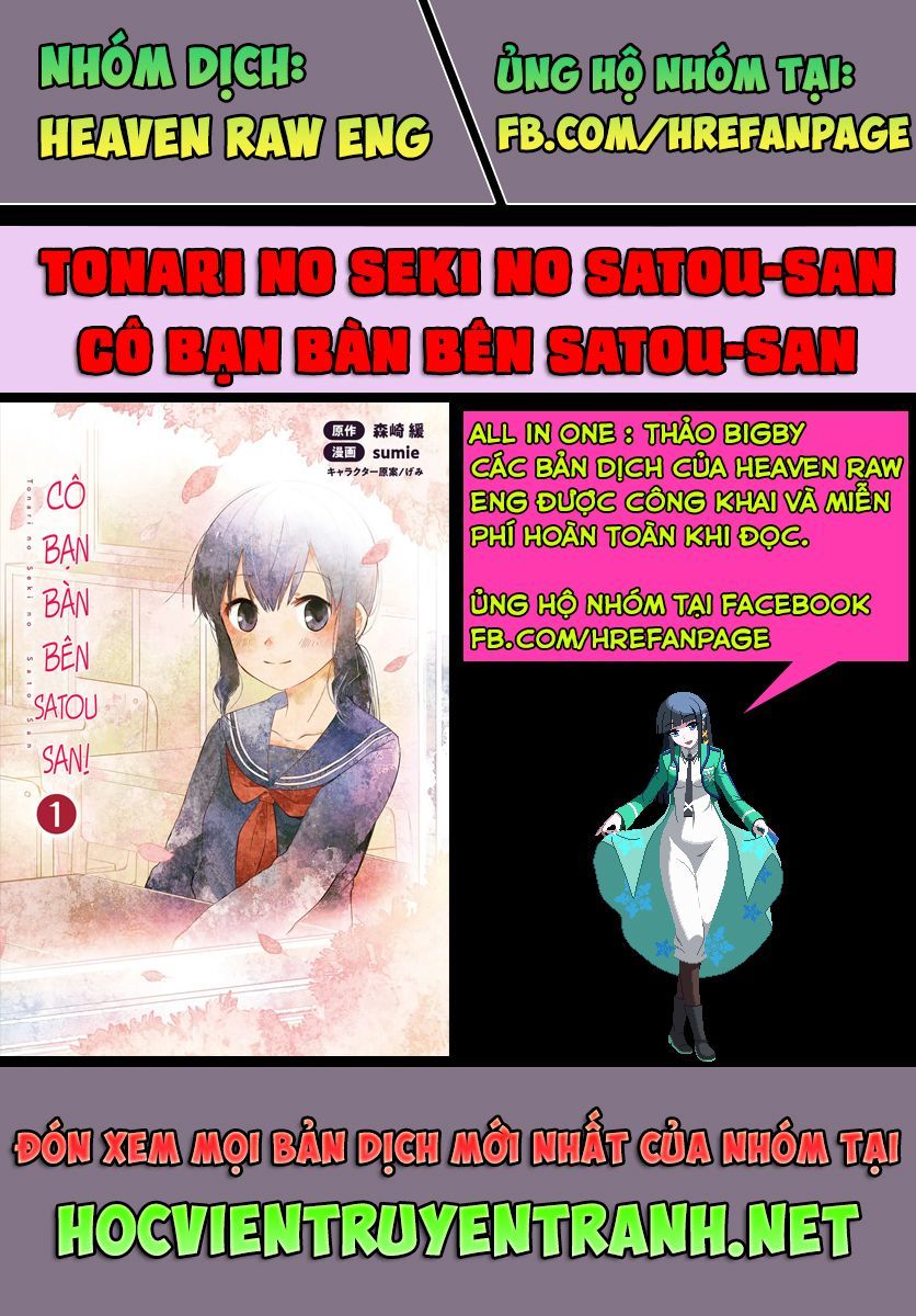 Tonari No Seki No Satou-San Chapter 5 - Trang 2