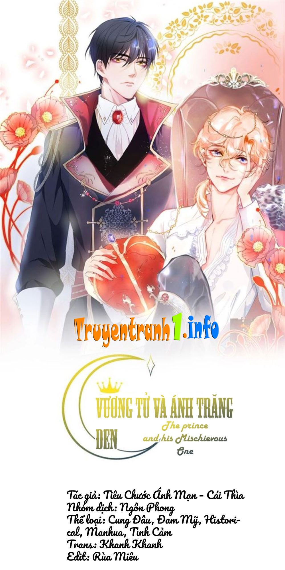 Vương Tử Và Ánh Trăng Đen Chapter 69.6 - Trang 2