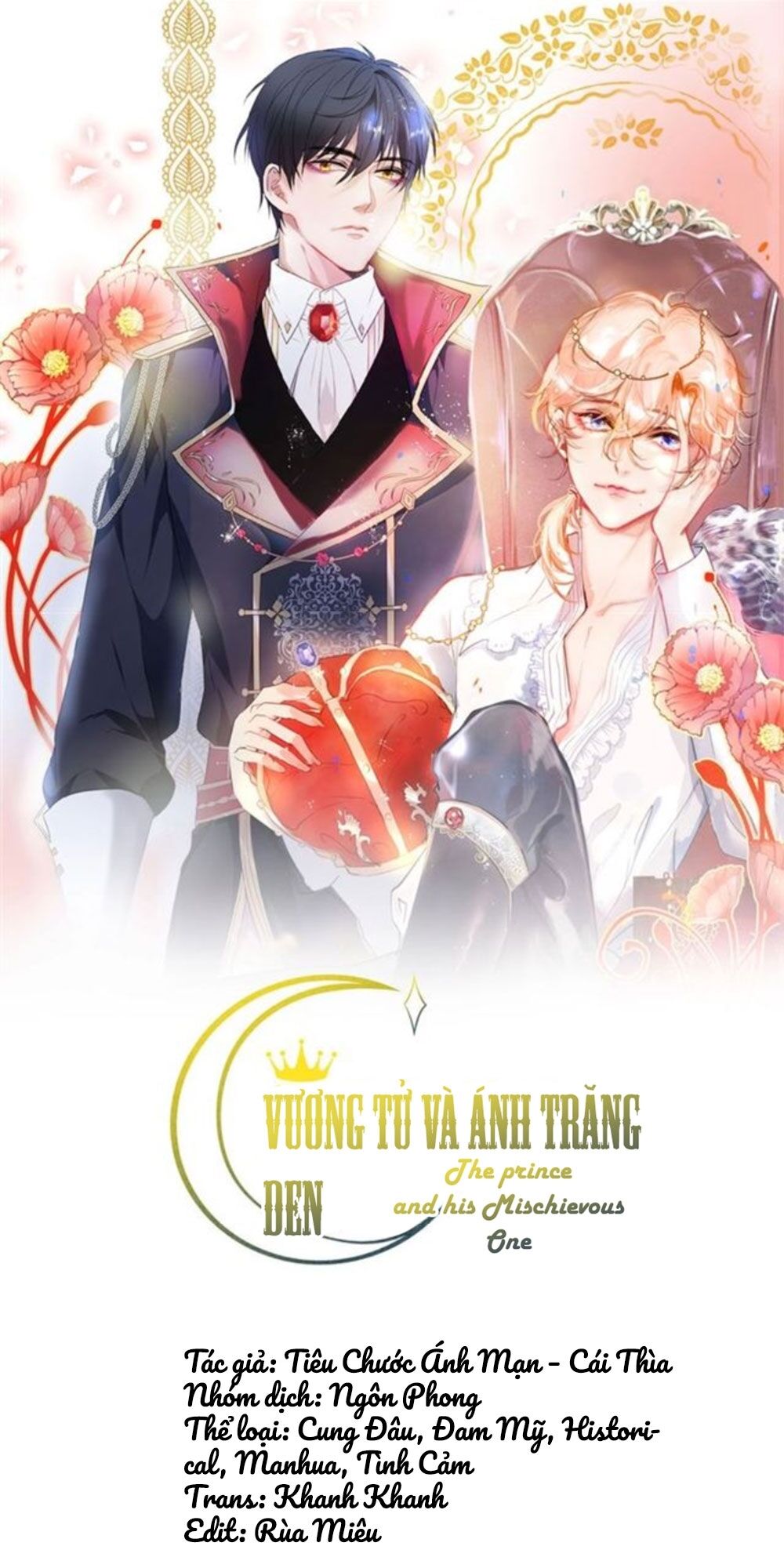 Vương Tử Và Ánh Trăng Đen Chapter 62 - Trang 2