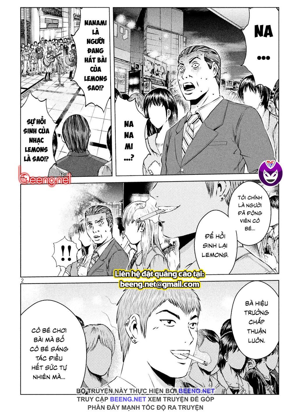 Great Teacher Onizuka: Paradise Lost Chapter 116 - Trang 2