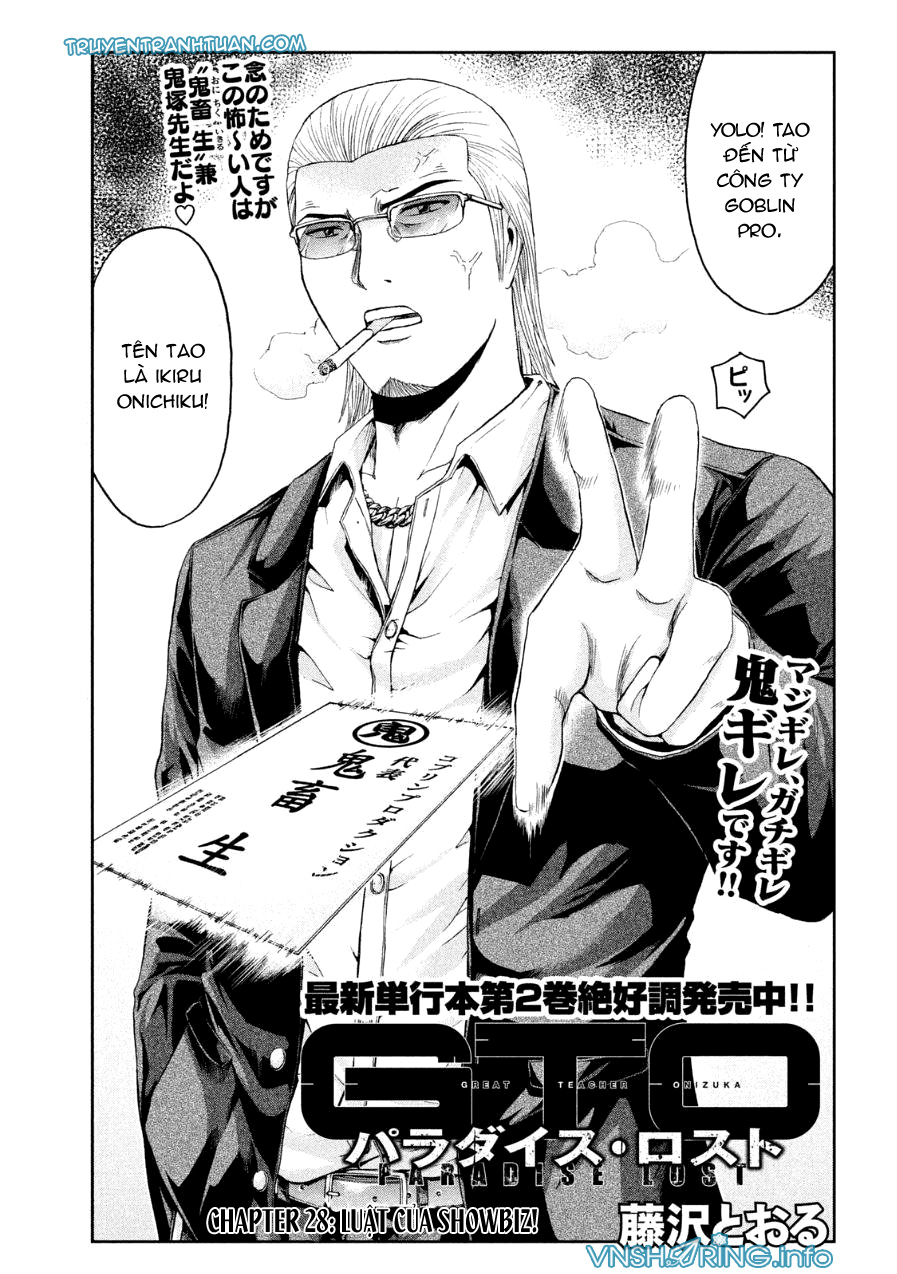 Great Teacher Onizuka: Paradise Lost Chapter 28 - Trang 2