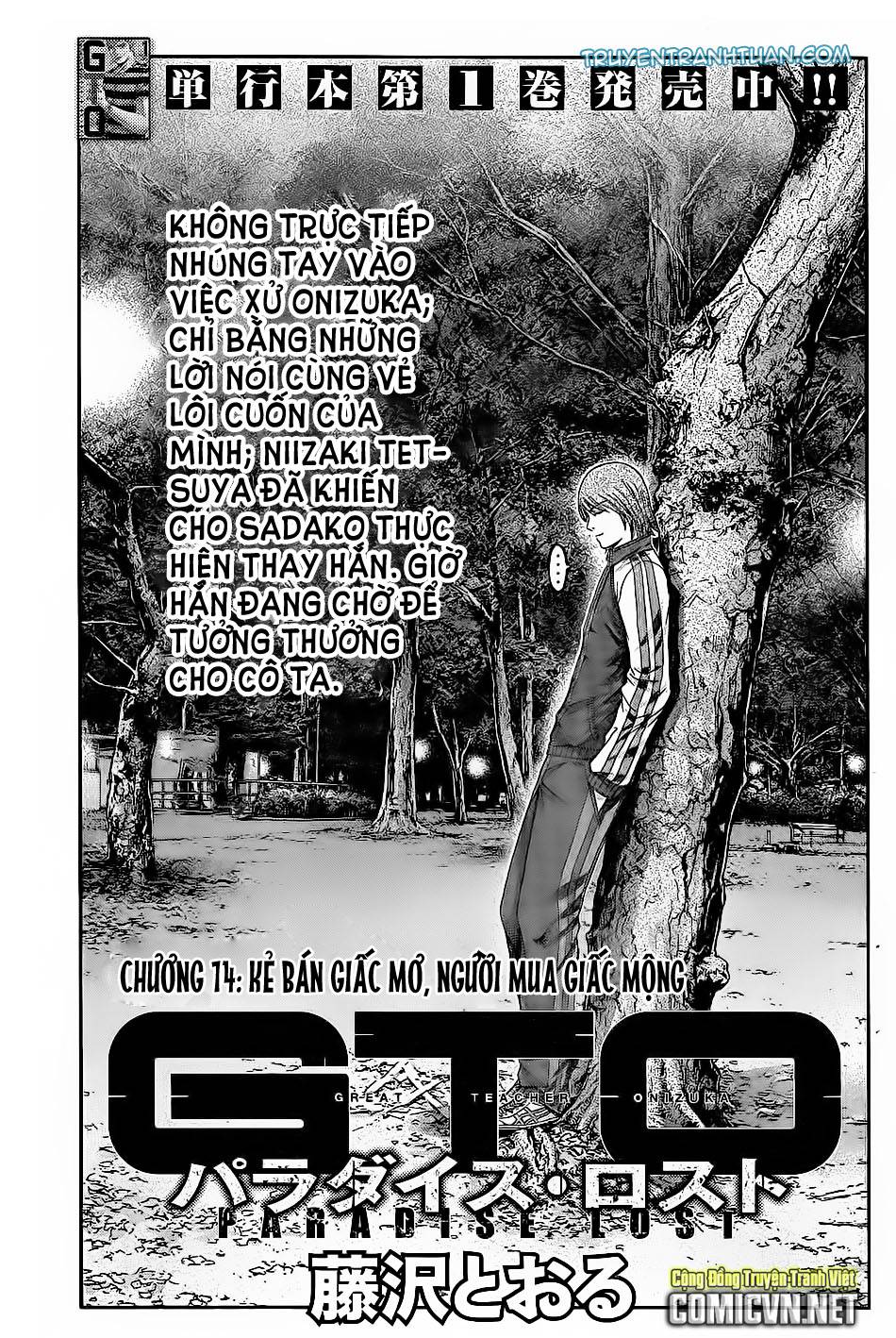 Great Teacher Onizuka: Paradise Lost Chapter 14 - Trang 2