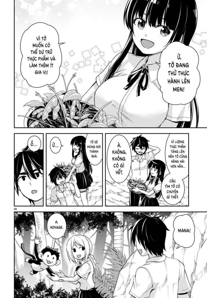 Gakkou No Minna To Isekai No Mujintou Ni Tenishitakedo Ore Dake Rakushou Desu Chapter 22 - Trang 2