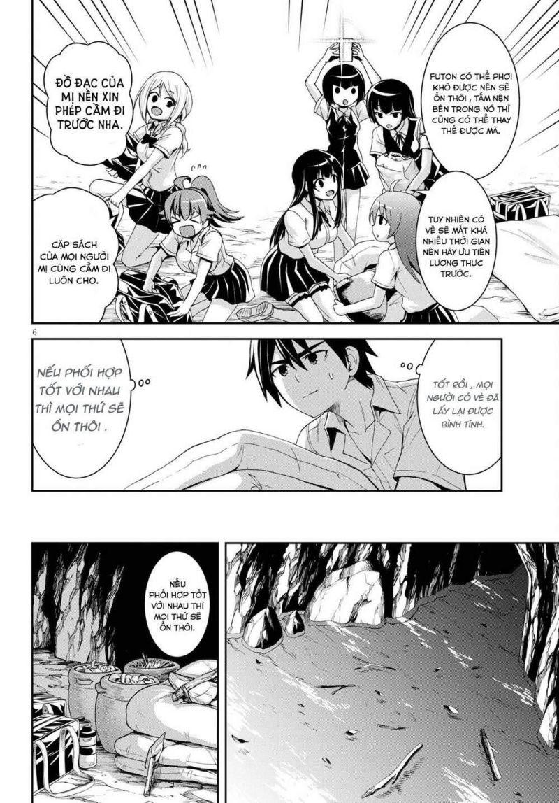 Gakkou No Minna To Isekai No Mujintou Ni Tenishitakedo Ore Dake Rakushou Desu Chapter 8 - Trang 2