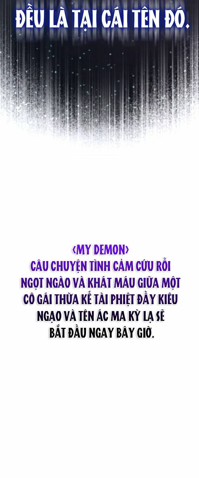 My Demon – Ác Quỷ Của Tôi Chapter 0 - Trang 2