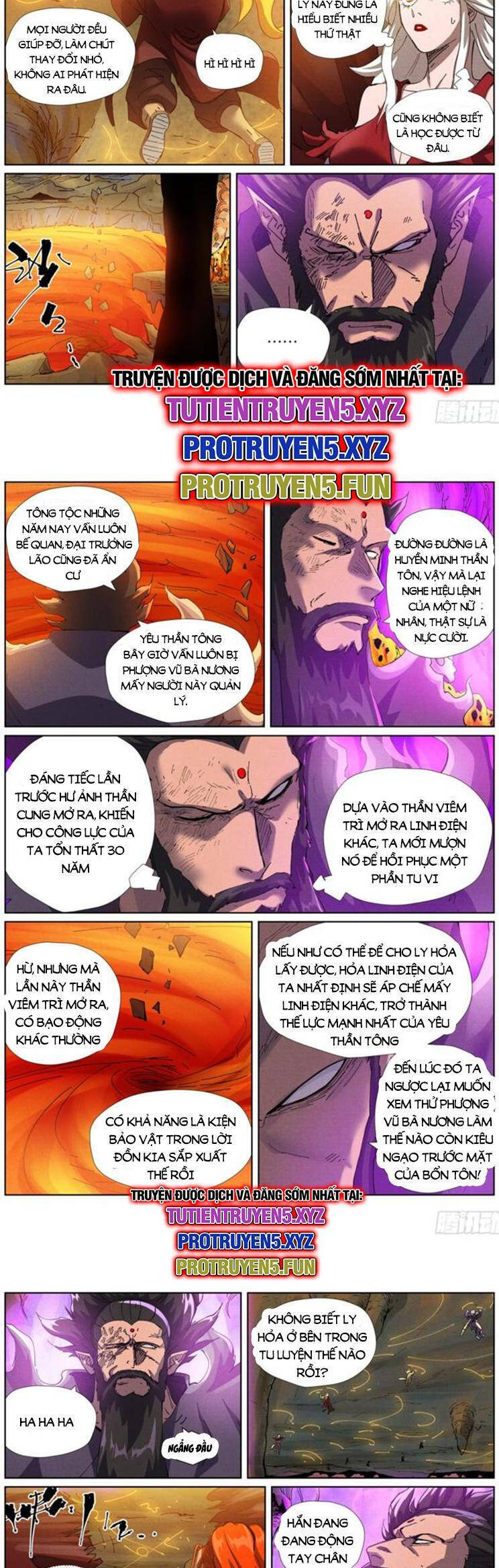 Yêu Thần Ký Chapter 594 - Trang 2