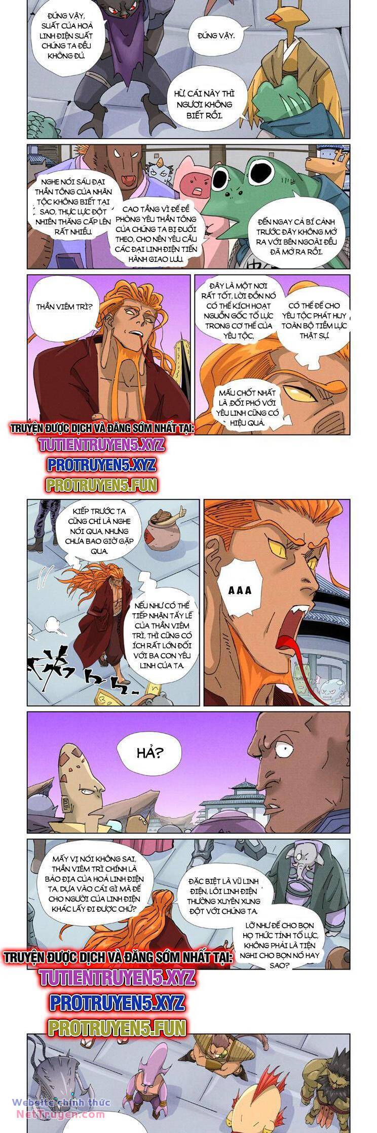 Yêu Thần Ký Chapter 589 - Trang 2