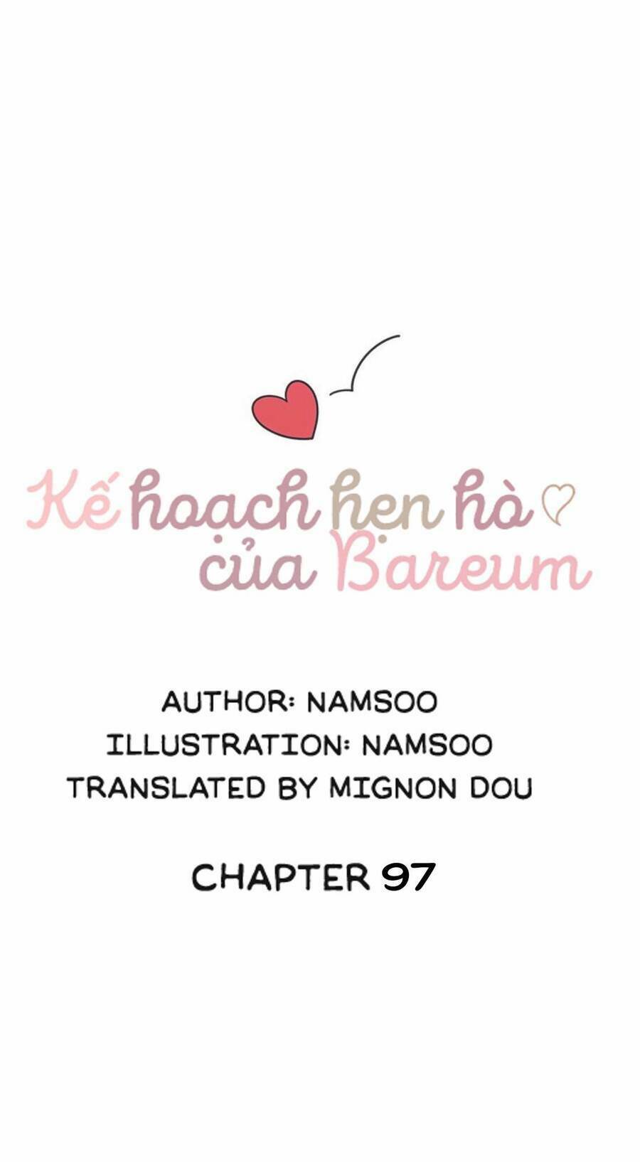 Kế Hoạch Hẹn Hò Của Bareum Chapter 97 - Trang 2