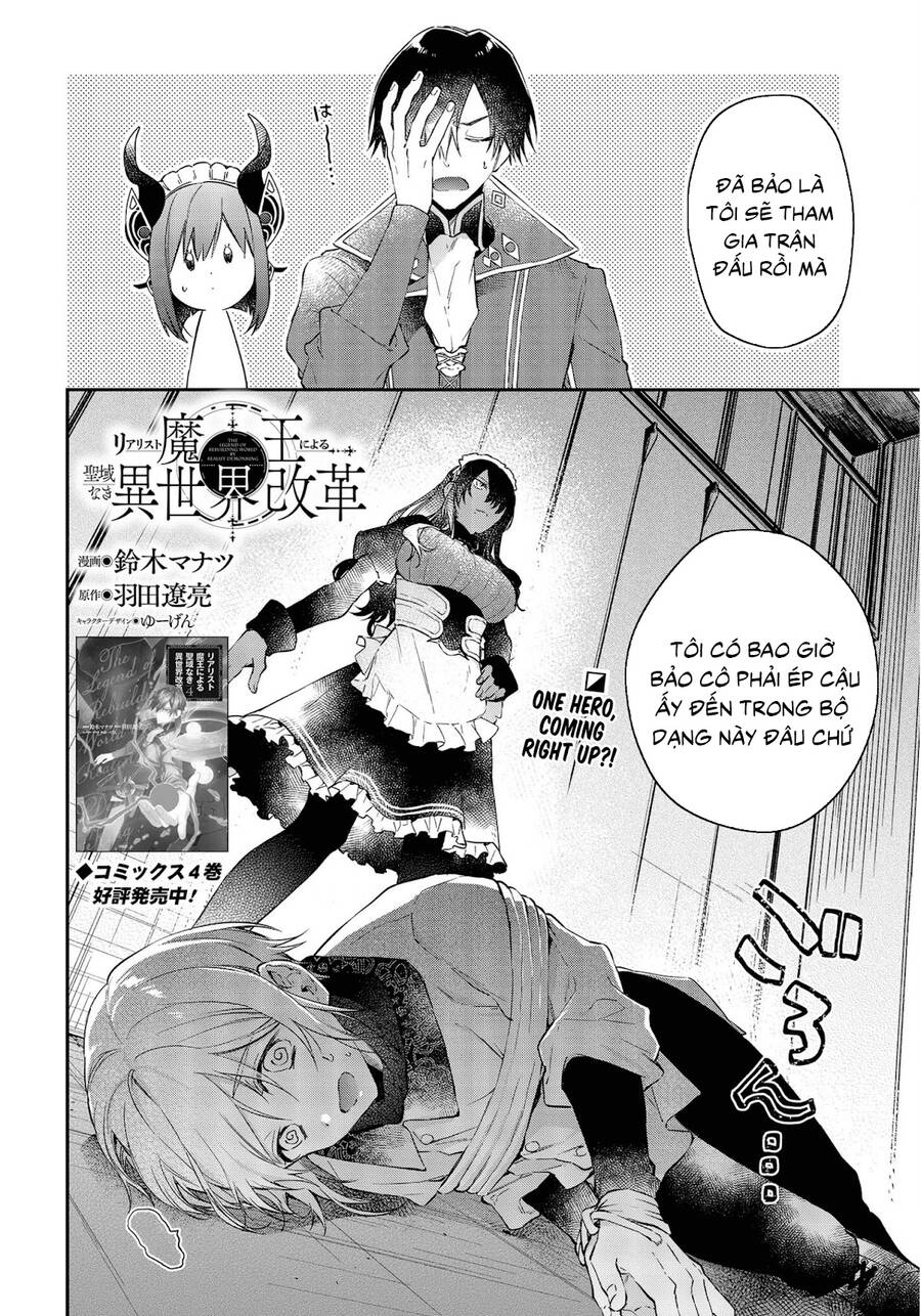 Realist Maou Niyoru Seiiki Naki Isekai Kaikaku Chapter 28 - Trang 2