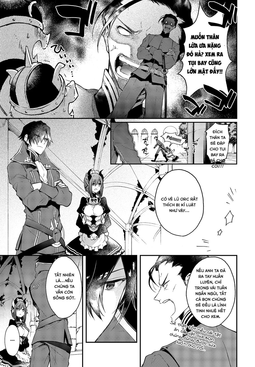 Realist Maou Niyoru Seiiki Naki Isekai Kaikaku Chapter 4 - Trang 2